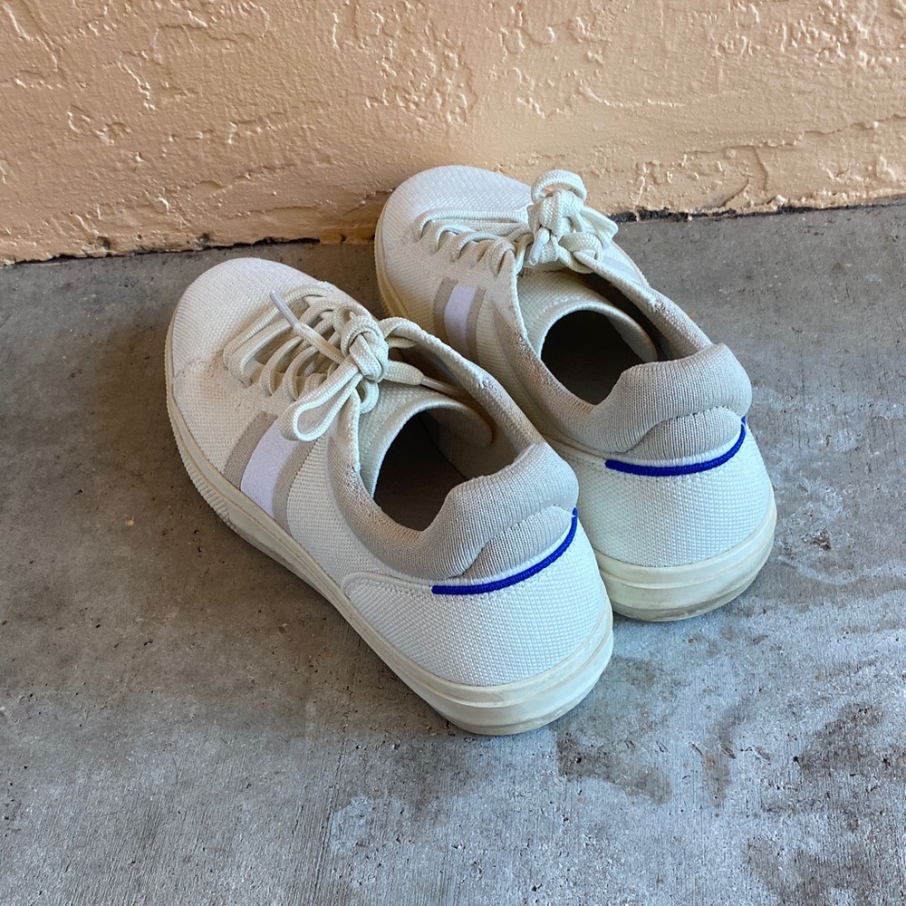 Rothy's Cream Knit Sneakers - Picture 7 of 11